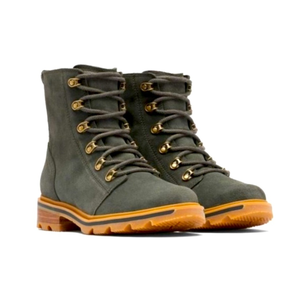 NIB Sorel Lennox Lace Boots, size 8